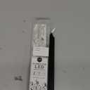 Core Home Flameless Leb Taper Candle Black 24.5CMx2.2CM One