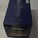 Ganiza Food Processor, 2-Speed Food Chopper Meat Grinder with 8 Cup Stainless Steel & 8 Cup Glass Bowls, Upgraded Button & Smart Overheat Protection Light - Includes Clean Brush, 2 Sets of Blades