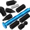Cabilock 1Set Body Repair Tool Paintless Dent Removal Tap Down Pen with Replacement Tips Compact Durable Surface Repair Tool for Fixing Auto Repair Kit