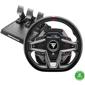 Thrustmaster T248X, Racing Wheel and Magnetic Pedals, HYBRID DRIVE, Magnetic Paddle Shifters, Dynamic Force Feedback, Screen with Racing Information (Compatible with XBOX Series X/S, One, PC)