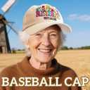 Embroidered Retired 2025 Hat, Retirement Adjustable Cotton Breathable Baseball Cap, Retirement Gifts for Men Woman (One Size)