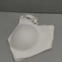 Wireless Comfortable Bra Seamless No Underwire Bras Full Coverage Push Up Women Wirefree Bras with Support (38B, White)