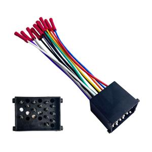17Pin Car Radio Wiring Harness Compatible with BMW 1982-2006 Land Rover 2001-2003 Aftermarket Car Stereo Wiring Connector for 325i 318i Mini 323i Radio Harness Adapter for Stereo CD Player