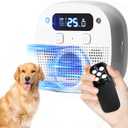 Dog Barking Control Devices, Anti Barking Device for Dogs with Remote Control, Ultrasonic & Sensor Technology, Rechargeable, Adjustable Modes & Frequencies, Bark Box Indoor Outdoor (Ivory)