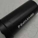 Professional 7 in 1 Dog Paw Cleaner for Dogs & Cats - Includes 1 Portable Paw Washer, 1 Bath Brush, 2 Dog Toothbrushes and 3 Absorbent Towels Note: Fits Paws 2.5 to 3.5 Inches Wide (Large, Black)