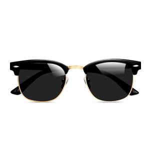 livho Rimless Trendy Polarized Sunglasses Men Women, Retro Sun Glasses for Men Women 2025, Semi Rimless UV Protection Shades