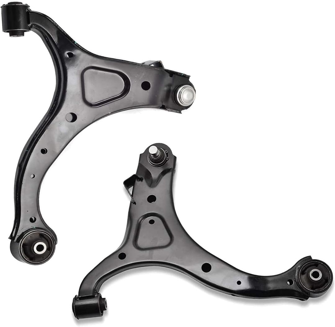 ASTARPRO 2pcs Front Lower Control Arms with Ball Joint Assembly Compatible with Hyundai Santa Fe 2007-2012 Kia Sorento 2011-2013