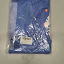 Patriotic Shirt for Women 4th of July Tshirt Red White and Blue Tee Heart Flag Tops (Blue, M)