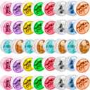 40 Pcs LED Light Up Yo-Yos Bulk Pack Glow in the Dark Yoyo Toys Plastic YoYos for Beginner Birthday Party Favors Classroom Prizes Carnival Goodie Bag Fillers