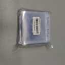 Clear ID Holder for Lanyard - ID Card Holder Waterproof (Inches, 4 x 3 Horizontal 100 Pack)