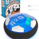 Let Loose Moose Hover Soccer Ball - Boys Birthday Gifts - Indoor Hoover Balls for Kids Age 6, 7, 8, 9, 10, 11, 12 Year Old - Light-Up Toy Game for Kid - 6-8, 8-12 - Rechargeable - 1pk