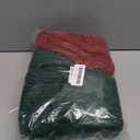 Hommtina Christmas Stockings, Personalized Christmas Stockings 18 Inches Large Size Cable Knitted Stocking Gifts (6pcs red&Green)