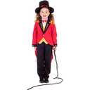 fun shack Ringmaster Costume Kids, Circus Ring Master Costume Boys, Boys Halloween Costumes, Halloween Costumes for Kids (Medium)