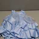 AIMJCHLD 0-6T Baby Girls V Backless Flower Dress Pageant Party Wedding Gown Dresses with Hair Bow