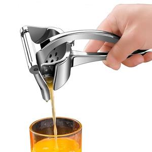 Manual Fruit Juicer Aluminum Alloy Manual Juicer Hand Press Manual Juice Extractor Machine Heavy Duty Alloy Lemon Press Squeezer Portable Manual Juicer Orange Simple Extractor Tool