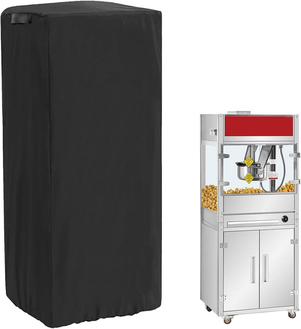 420D Popcorn Machine Cover - Windproof and Adjustable Drawstring Design