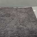OLANLY Bathroom Rugs 36"x24", Extra Soft Absorbent Chenille Bath Rugs, Rubber Backing Quick Dry, Machine Washable Bath Mats for Bathroom Floor, Tub and Shower, Home Decor Accessories, Grey