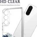Unov Case for Galaxy A17 / A26 / F17 / M17, Crystal Clear Phone Case with [Anti-Slip Embossed Pattern], Shockproof Slim Protective [Anti-Yellowing TPU] Back Cover, Great Wave