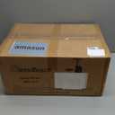 Economy Knee Scooter Steerable Knee Walker for Foot Injuries Compact Crutch Alternative with Dual Braking System (Black)