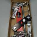 BIG RED T32100 Torin Engine Hoist Shop Crane Accessory: Steel 3 Position Engine Leveler with Adjustable Handle, 3/4 Ton (1,500 lb) Capacity, Red