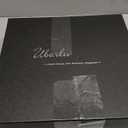 Coutgo Women's Knee High Boots Square Toe Chunky Block Heel Tall Boots Comfortable Low Heel Shoes 8