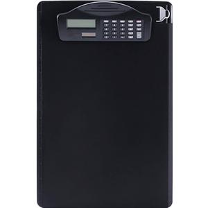 A4 Clipboard with Solar Calculator Multifunctional File Folder Clipboard Plastic Storage Clipboards Pen Clip Writing Pad Clipboards File Storage Document Paper Holder for Business Office