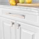 Amerdeco 10 Pack Brushed Satin Nickel Cabinet Pulls 5 Inch(128MM) Hole Centers Kitchen Cabinet Handles Hardware Kitchen Handles for Cabinets Cupboard Handles Drawer Pulls ZH0028