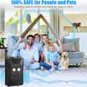 Ultrasonic Rodent Repellent for Car Engine,Rat Repellent Car Rodent Repeller Under Hood, Battery Operated Mouse Deterrent with Flashing Lights,Keep Mice Rats Out of Garage Outdoors Indoors,2 Pack