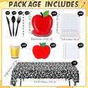FoldTier 248 Pcs Back to School Party Decorations Kindergarten Pre-k, 8.99 x 4.5 ft/ 274 x 137.2 cm