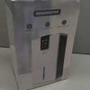 Dehumidifier, Dehumidifiers for Home, 98 OZ Water Tank, (1000 sq.ft) Quiet Dehumidifier for Basement Bathroom Bedroom with Humidity Display, Auto Shut Off, Relaxing 7 Color Ambient Light(White)