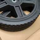 ASDFGHT 14 Inch Lawn Mower Wheels (2-pack) Fits Most Standard push Lawn Mowers, Inner and outer bearing structure - Includes Bolts, Nuts