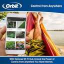 Orbit 24639 B-hyve XD 4-Port Smart Hose Watering Timer with Wi-Fi Hub