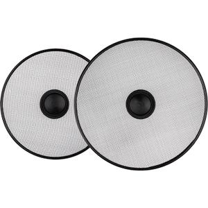 Stainless Steel Lid Splatter Screen - Set of 2: 8,2" & 10" - Frying Pan Oil Splash Guard