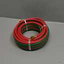 RX WELD Oxy Acetylene Hose, Torch Hose 1/4-Inch × 25 Feet with 9/16"-18 B Fittings, Torch Hose, Grade R