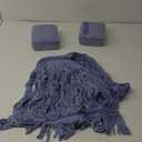 3 Pack Mop Head Replacements,General Cleaning Mop Heavy Duty Commercial and Industrial Replacement Mop Head, Wet Industrial Blue Cotton Looped End String Head Refills Head (Blue)