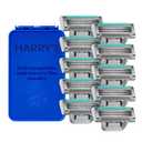 Harry's Plus Razor Refills - 10 Razor Blade Cartridges, Compact Cartridge Design for Precise Control, Shaving Kit for Men Only Compatible with Harry's Plus Handles