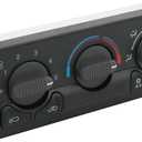 Front A/C Heater Climate Control Module Compatible with 2002 Cadillac Escalade EXT Chevrolet Avalanche 1500 2500 1999-2002 GMC Sierra 1500 2500 Replace# 599-266, 15-72528