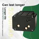 EM9 Battery for actacam Defend Solar Panel Cellular Security Camera Compatible Tactacam Defend Rechargeable Lithium-ion Battery (Grey)