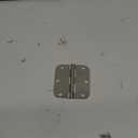 6 Pack Nickel Door Hinges Brushed Nickel 3 1/2 Interior Door Hinges Satin Nickel 3.5 Inch with 5/8 Radius Corners 3 "x 3 " Silver Hardware Controls JIW Garage Factory