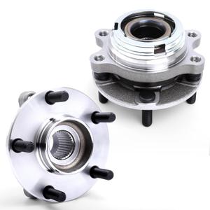 513296(2 Pack),Front Wheel Bearing and Hub Assembly,Double Row Chrome Steel Assembly for Nissan Altima/Maxima/Murano/Pathfinder & Infiniti JX35/QX50/QX60-32 Spline, ISO/IATF Certified