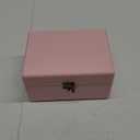 Time Music Box CD Player with Speakers; Bluetooth Transmitter; Festival Gift; BGM Player for Home Decor (Pink)