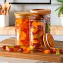 Black Forest Gummy Worms Candy, Made With Real Fruit Juice, Resealable Bag, 5 Pound Bulk Bag