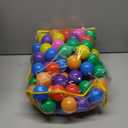 Hovenlay Ball Pit Balls Phthalate Free BPA Free Crush Proof Plastic - 7 Bright Colors in Reusable Play Toys for Kids with Storage Bag