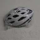 Schwinn Thrasher Helmet for Adults, Size 58-62 cm for Riders Ages 14+, Microshell, Adjustable Dial & Straps, Interior Padding, Air Vents, Lighted or Unlit, Visor, Adult Bike Helmet (White)