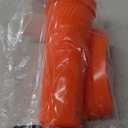 Griddle Mat, Rectangular Silicone Duty Silicone Grill Cover Easy To Clean for Blackstone (20"/35" Orange)