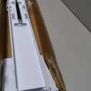 Wall Mount Golf Bag Storage Stand Organizer Rack for Garage, Air Spring Sliding System Single Golf Bag Holder for Wall, Golf Storage Organizer for Golfing Clubs, Home, Basement (White)