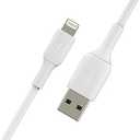 Belkin BoostCharge Lightning Cable - 6.6ft/2M - MFi Certified Apple iPhone Charger USB to Lightning Cable - iPhone Cable - iPhone Charger Cord - Apple Charger - USB Phone Charger - White