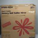 Spark & Wow Sensory Wall Toddler Mirror | Giant | 9 Bubbles | for Ages 6m+ | Easy-to-Clean Acrylic | Stimulate Cognitive Development