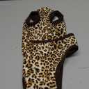 Kuoser Dog Surgery Suit, Comfy Dog Recovery Suit Female Doggie Onesie for Surgery, Post Op Protective Onesie, Soft E-Collar Alternative for Cats & Puppies, BrownLeopard XS 