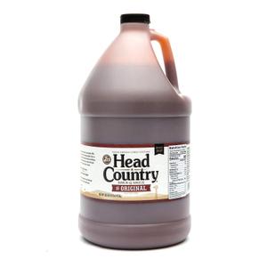 Head Country Bar-B-Q Sauce, Original - Soy Free, Gluten Free Barbecue Sauce With No Added Preservatives - Sweet & Savory Championship BBQ Sauce For Chicken, Pork, Ribs & Burgers - 160 Ounce, Pack of 4, Best By 07/10/2026